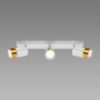 Obrazek Lampa PUZON SPT GU10 3L WHITE/GOLD 04126 LS3 