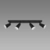 Obrazek Lampa SANA GU10 4L BLACK 04148 LS4 