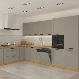 Obrazek Szafka kuchenna Luna claygrey/artisan 80ZL 2F BB