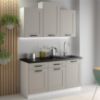Obrazek Szafka kuchenna Luna claygrey/biały 40GS-90 1F