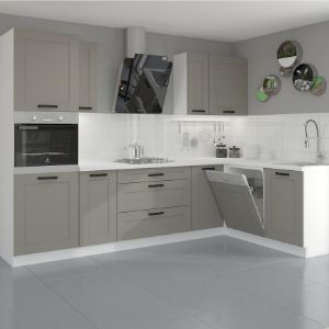 Obrazek Szafka kuchenna Luna claygrey/biały 50G-72 1F