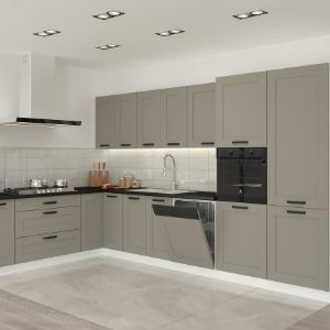 Obrazek Szafka kuchenna Luna claygrey/biały 60G-72 1F