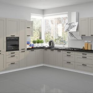 Obrazek Szafka kuchenna Luna claygrey/biały 60GU-36 1F