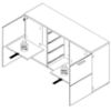 Obrazek Komoda Durango 149,5x80,8 DRGK231