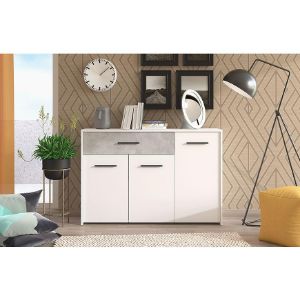 Obrazek Komoda Varadero beton/biały 3K1F 11011617