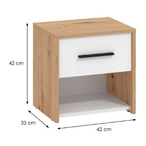 Obrazek Szafka nocna Varadero artisan/biały 160 11011612