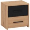 Obrazek Szafka nocna Varadero artisan/czarny NO2F 11011630