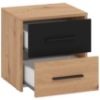 Obrazek Szafka nocna Varadero artisan/czarny NO2F 11011630