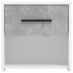 Obrazek Szafka nocna Varadero beton/biały 2NO1F 11011619