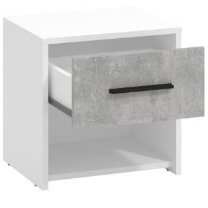Obrazek Szafka nocna Varadero beton/biały 2NO1F 11011619