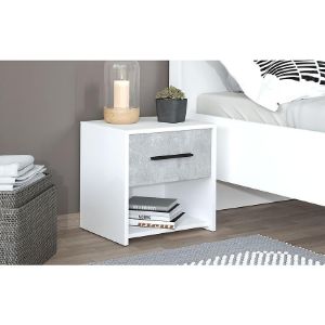 Obrazek Szafka nocna Varadero beton/biały 2NO1F 11011619