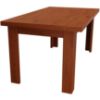 Obrazek Stół rozkładany duży 160/200x90cm dąb stuletni 