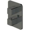Obrazek Bateria termostatyczna podtynkowa wannowa Parma grafit PM7436GR