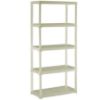 Obrazek Regał magazynowy plastikowy T60/5E écru 176x80x40cm – 5 półek/30kg