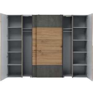 Obrazek Szafa Narago 3 270 NRGS82511-C752 Dąb Artisan/Beton