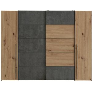 Obrazek Szafa Narago 3 270 NRGS82511-C752 Dąb Artisan/Beton