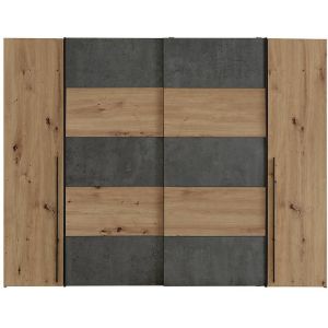 Obrazek Szafa Narago 3 270 NRGS82511-C752 Dąb Artisan/Beton