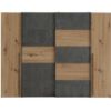 Obrazek Szafa Narago 3 270 NRGS82511-C752 Dąb Artisan/Beton