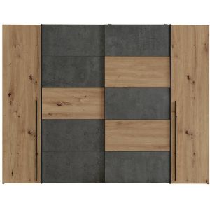 Obrazek Szafa Narago 3 270 NRGS82511-C752 Dąb Artisan/Beton