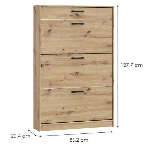Obrazek Szafka na buty NIKO nikd321-d78 dąb artisan