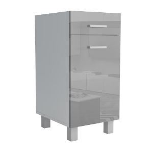 Szafka kuchenna Lucjan D1F1S 40 LUX szary
