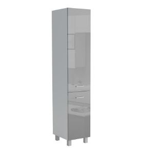 Szafka kuchenna Lucjan 40DK 2F 2100 LUX szary