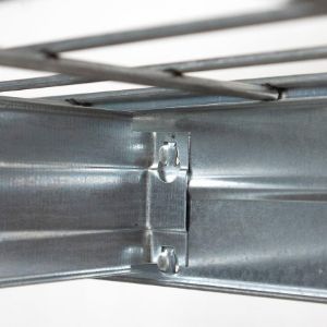 Obrazek Regał metalowy magazynowy RIMS300 EB38 180x90x45 cm – 4 półki/300 kg