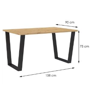 Obrazek Stół Cezar 138x90 – Artisan