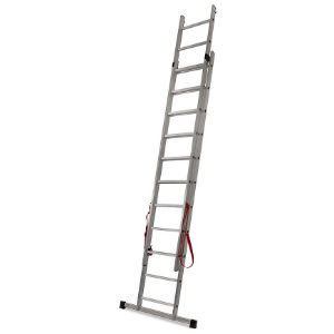 Drabina aluminiowa dwuelementowa 11 stopniowa 150kg Master line 