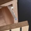 Obrazek Szafka RTV-K LIAM S HJZ LM hickory jackson/czarny