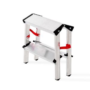 Drabina aluminowa dwustronna 2 stopniowa 150 kg