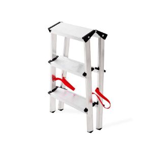 Drabina aluminowa dwustronna 3 stopniowa 125 kg