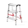 Obrazek Drabina aluminowa dwustronna 3 stopniowa 150 kg 