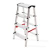 Obrazek Drabina aluminowa dwustronna 4 stopniowa 150 kg 