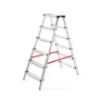 Obrazek Drabina aluminowa dwustronna 6 stopniowa 150 kg 