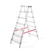 Obrazek Drabina aluminowa dwustronna 7 stopniowa 125 kg 