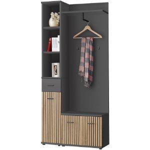 Garderoba MARCO I artisan/antracyt anas mc1
