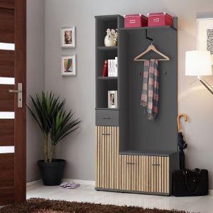 Obrazek Garderoba MARCO I artisan/antracyt anas mc1