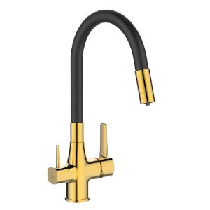 Bateria zlewozmywakowa Trend gold z filtrem 
