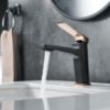 Obrazek Bateria umywalkowa Royal Black Rose Gold
