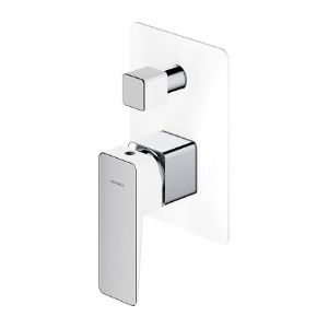 Parma bateria wannowa podtynkowa biały/chrom
