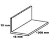 Obrazek Kątownik aluminiowy miedź 15x15x1000