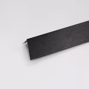 Obrazek Kątownik aluminiowy czarny 20x10x1000 