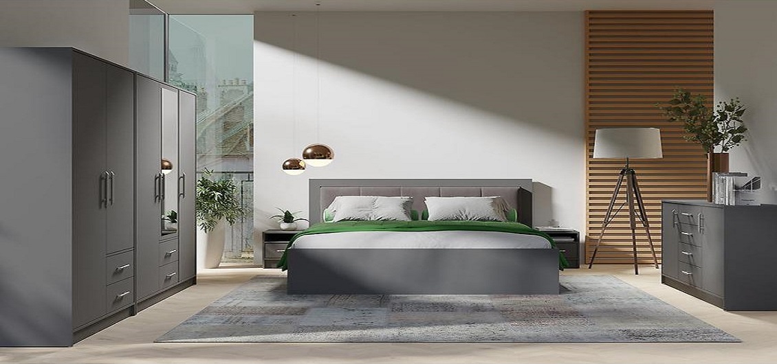 Sypialnia Smart grafit