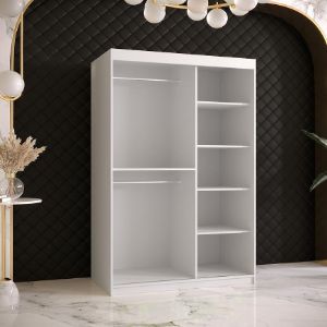 Obrazek Szafa Platinum T2 120 biały marmur/biały 