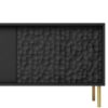 Obrazek Szafka RTV Blacky 180 czarny/złoty