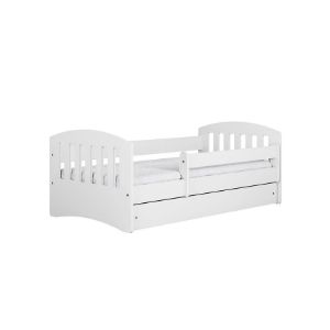 Obrazek Łóżko dziecięce Classic 1 z szufladą Biały 80x140