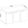 Obrazek Komoda Rumba 3F grafit