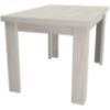 Obrazek Stół rozkładany mały Kora 120/160x80cmx80 kraft biały