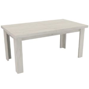 Obrazek Stół rozkładany duży Kora 160/200x90cm kraft biały
